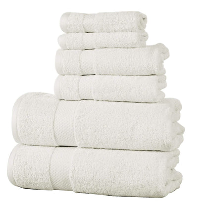 6-Pack: 100% Cotton Towel Set - Assorted Colors DailySale