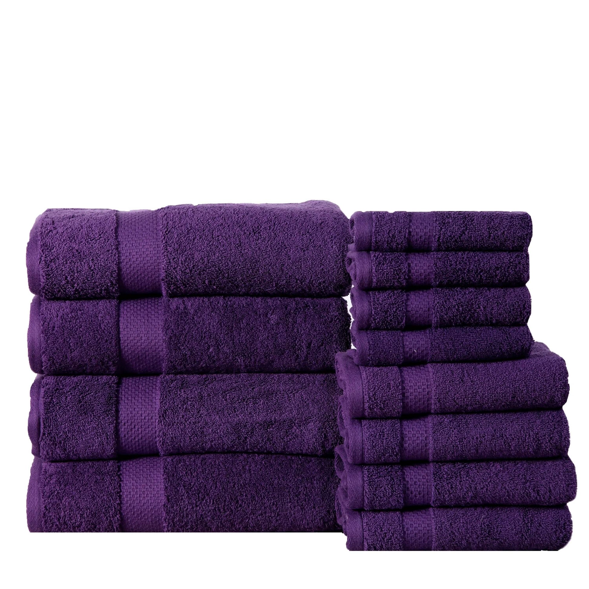 6-Pack: 100% Cotton Towel Set - Assorted Colors DailySale