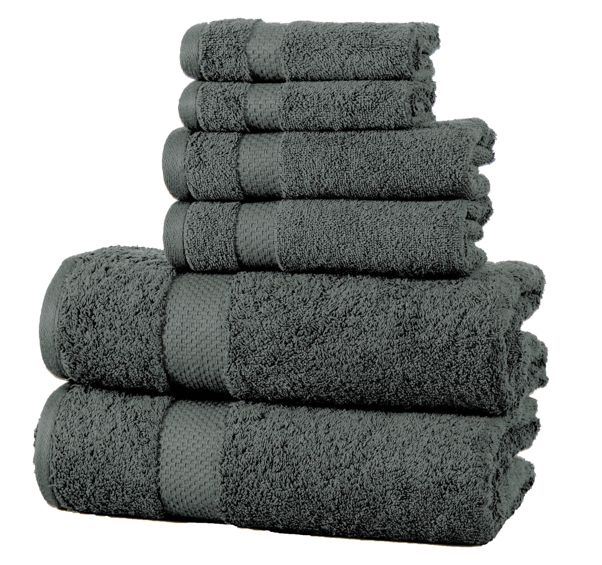 6-Pack: 100% Cotton Towel Set - Assorted Colors DailySale
