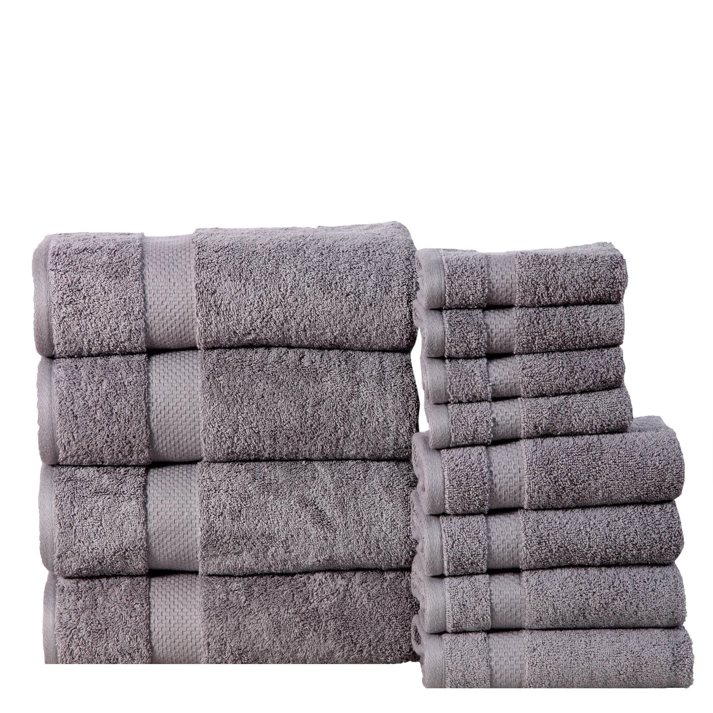 6-Pack: 100% Cotton Towel Set - Assorted Colors DailySale