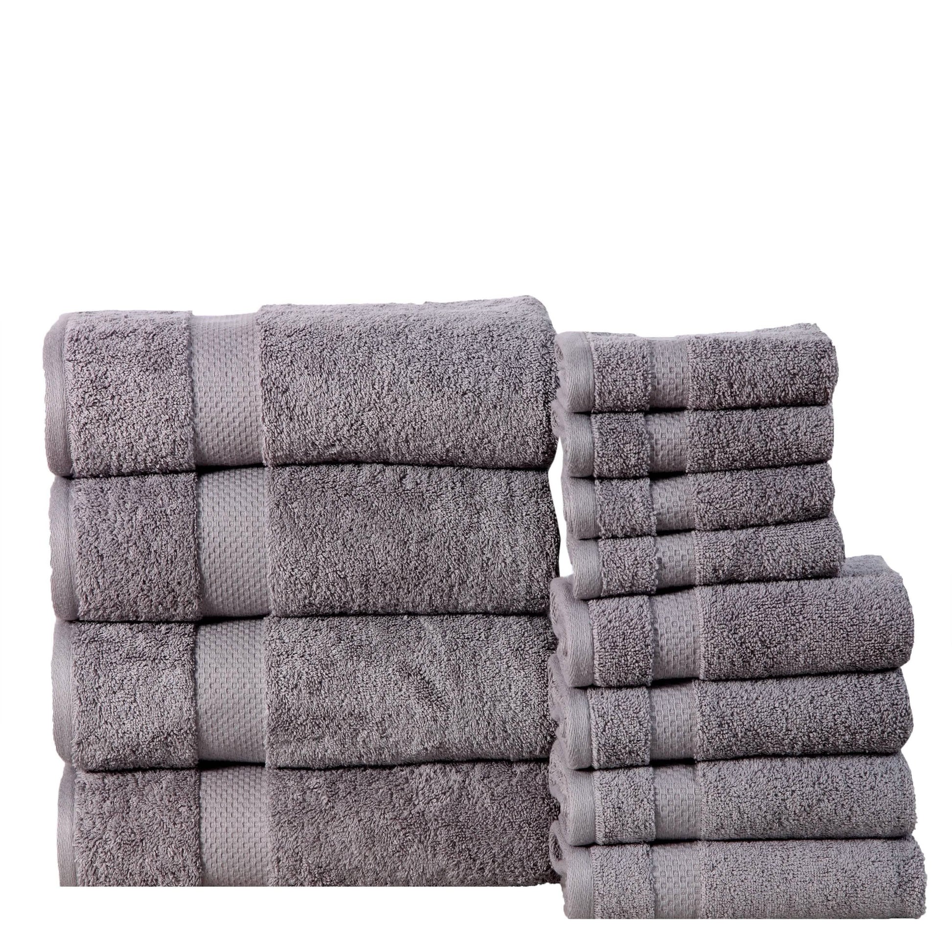 6-Pack: 100% Cotton Towel Set - Assorted Colors DailySale