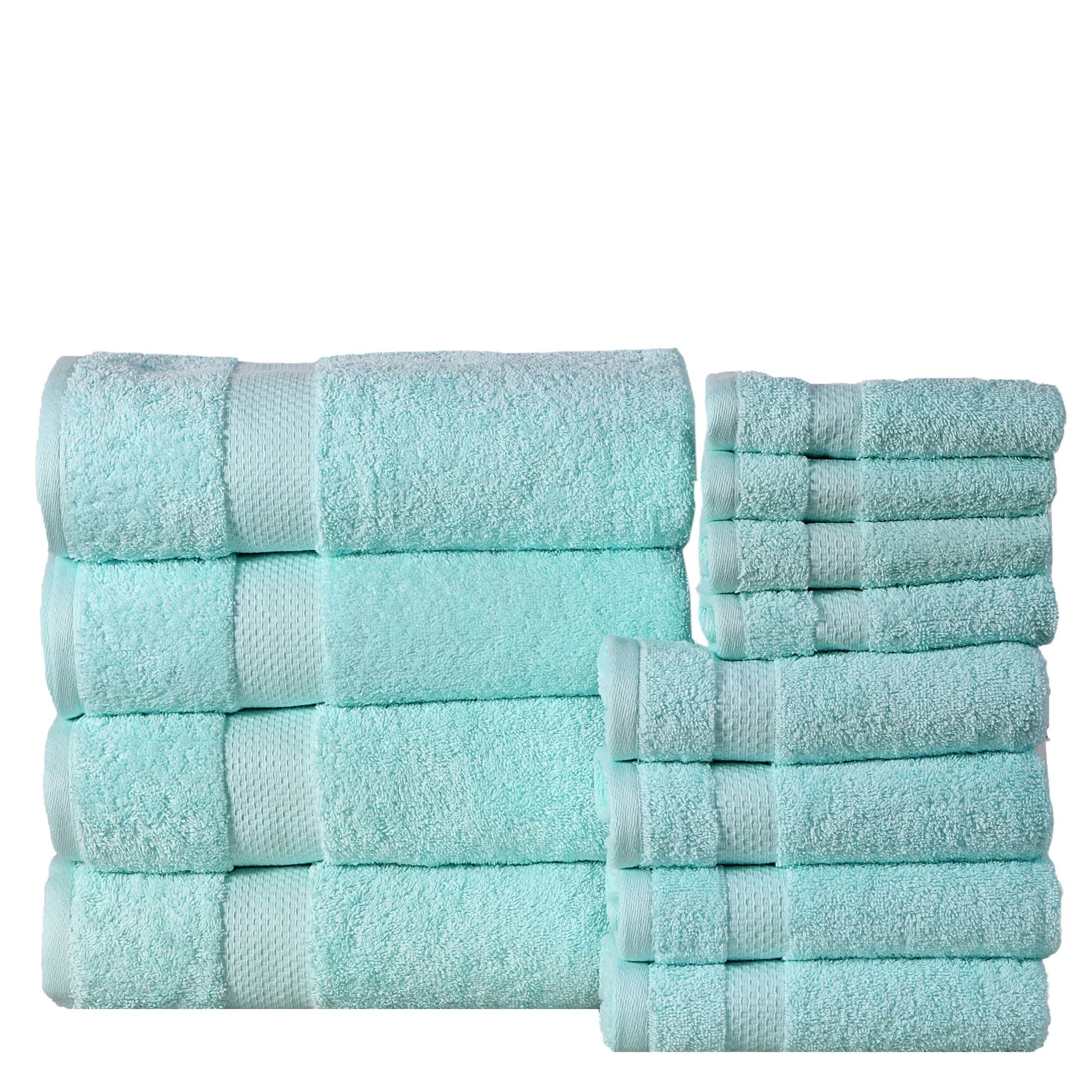 6-Pack: 100% Cotton Towel Set - Assorted Colors DailySale