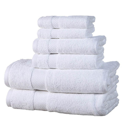6-Pack: 100% Cotton Towel Set - Assorted Colors DailySale