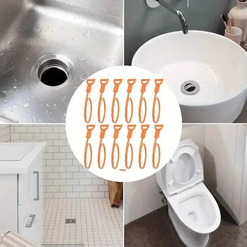 6-Pack: 19.6-inch Flexible Basic Drain Plug Remover DailySale