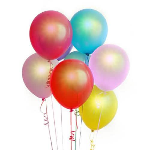 6-Pack: 6 Color LED Balloons DailySale