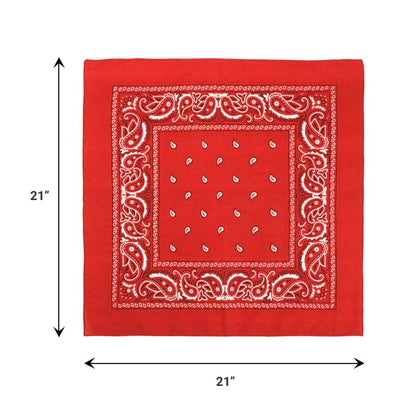 6-Pack: Bandanas - Navy, White & Red DailySale