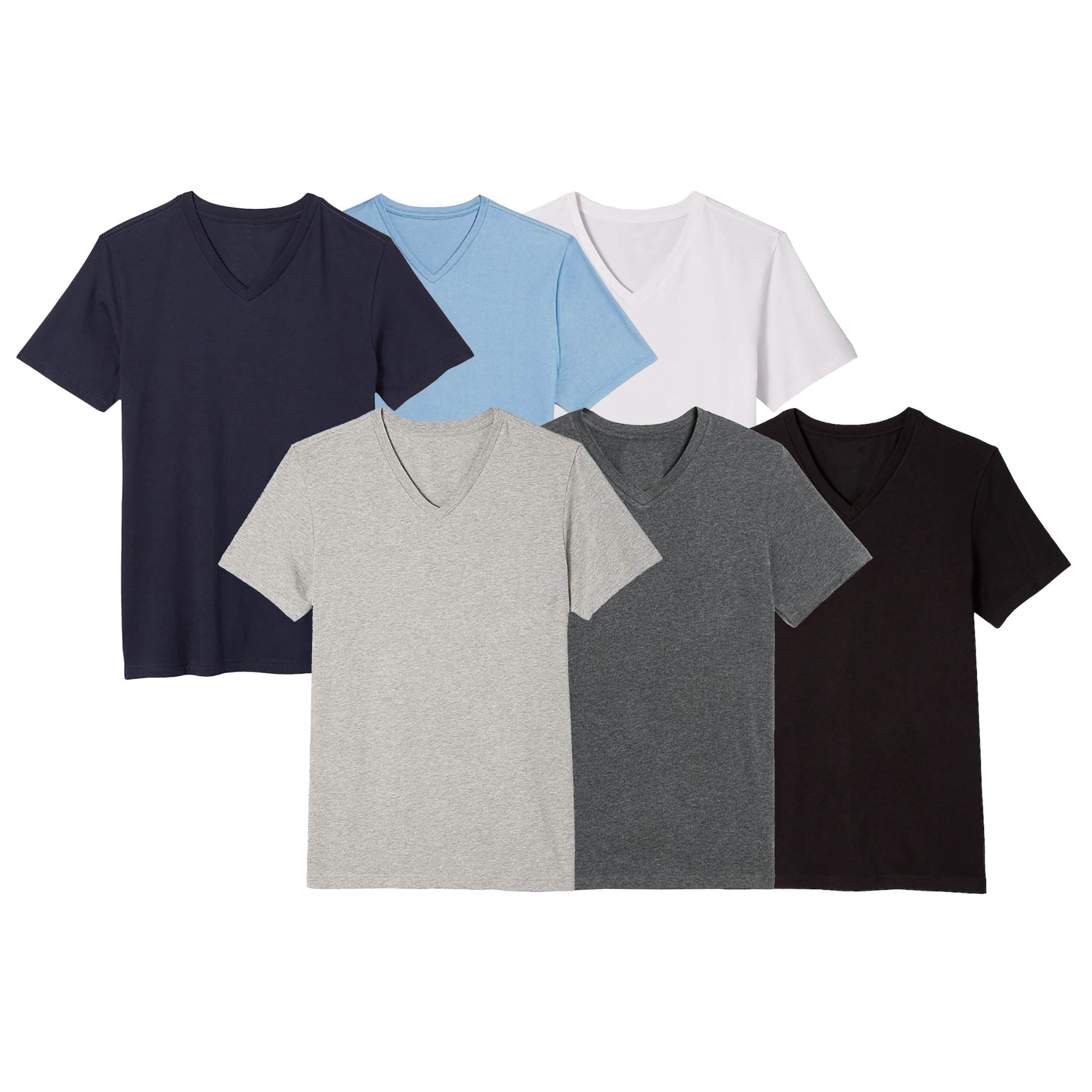 6-Pack: Boy's Assorted S/S V-Neck Tees DailySale