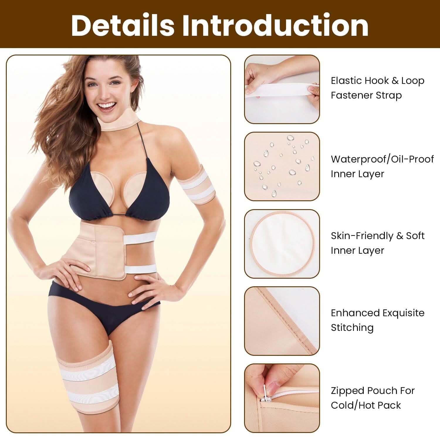 6-Pack: Castor Oil Wrap Set DailySale