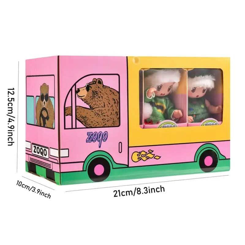 6-Pack: Christmas-Themed Mini Reborn Youngsters Dolls DailySale