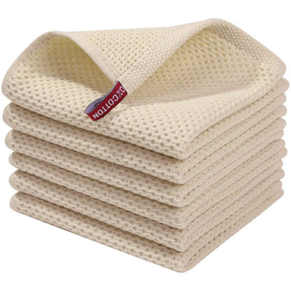 6-Pack: Cotton Waffle Woven Kitchen Towel DailySale