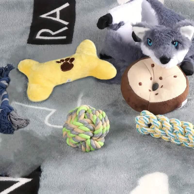 6-Pack: Durable Squeaky Dog Toys DailySale