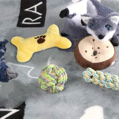 6-Pack: Durable Squeaky Dog Toys DailySale