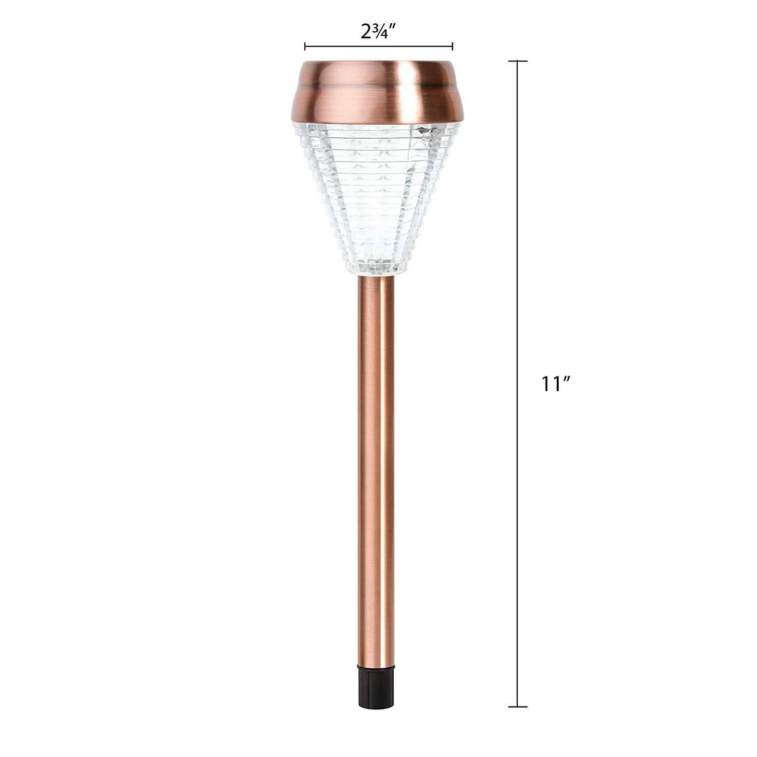 6-Pack: EcoThink Outdoor Solar LED Pathway Light DailySale