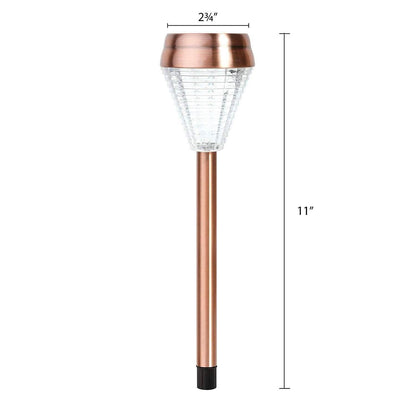 6-Pack: EcoThink Outdoor Solar LED Pathway Light DailySale