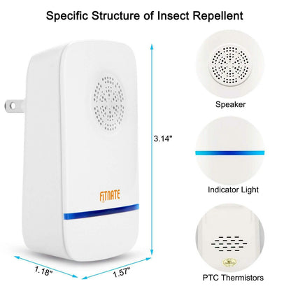 6-pack: Electronic Ultrasonic Pest Repeller DailySale