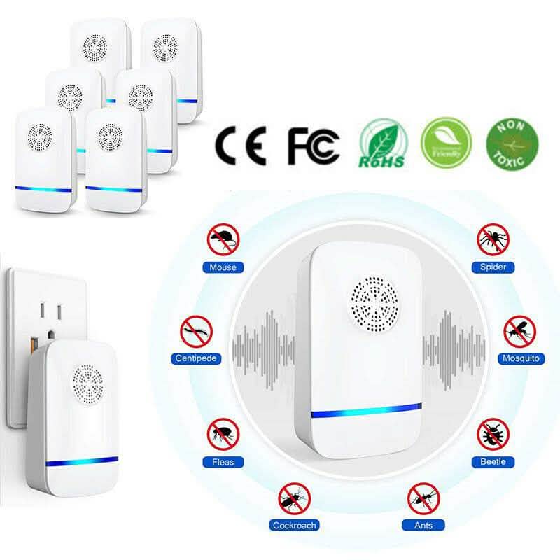6-pack: Electronic Ultrasonic Pest Repeller DailySale
