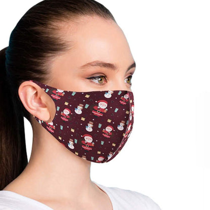 6-Pack: Fun Designed Holiday Themed Reusable Face Masks DailySale