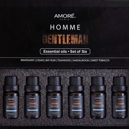 6-Pack: Gentlemen's 10ml Premium Grade Fragrance Essential Oil Gift Set DailySale