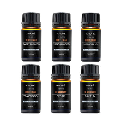 6-Pack: Gentlemen's 10ml Premium Grade Fragrance Essential Oil Gift Set DailySale