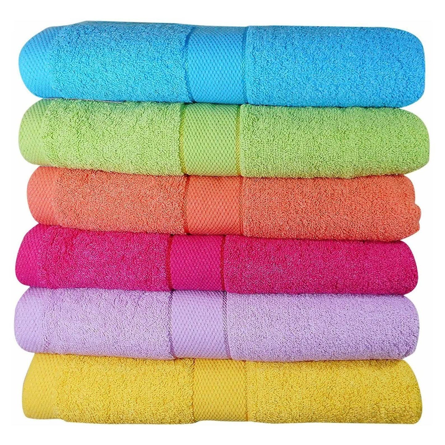 6-Pack: Imperial Luxury Bath Towel Set - Multi Color DailySale