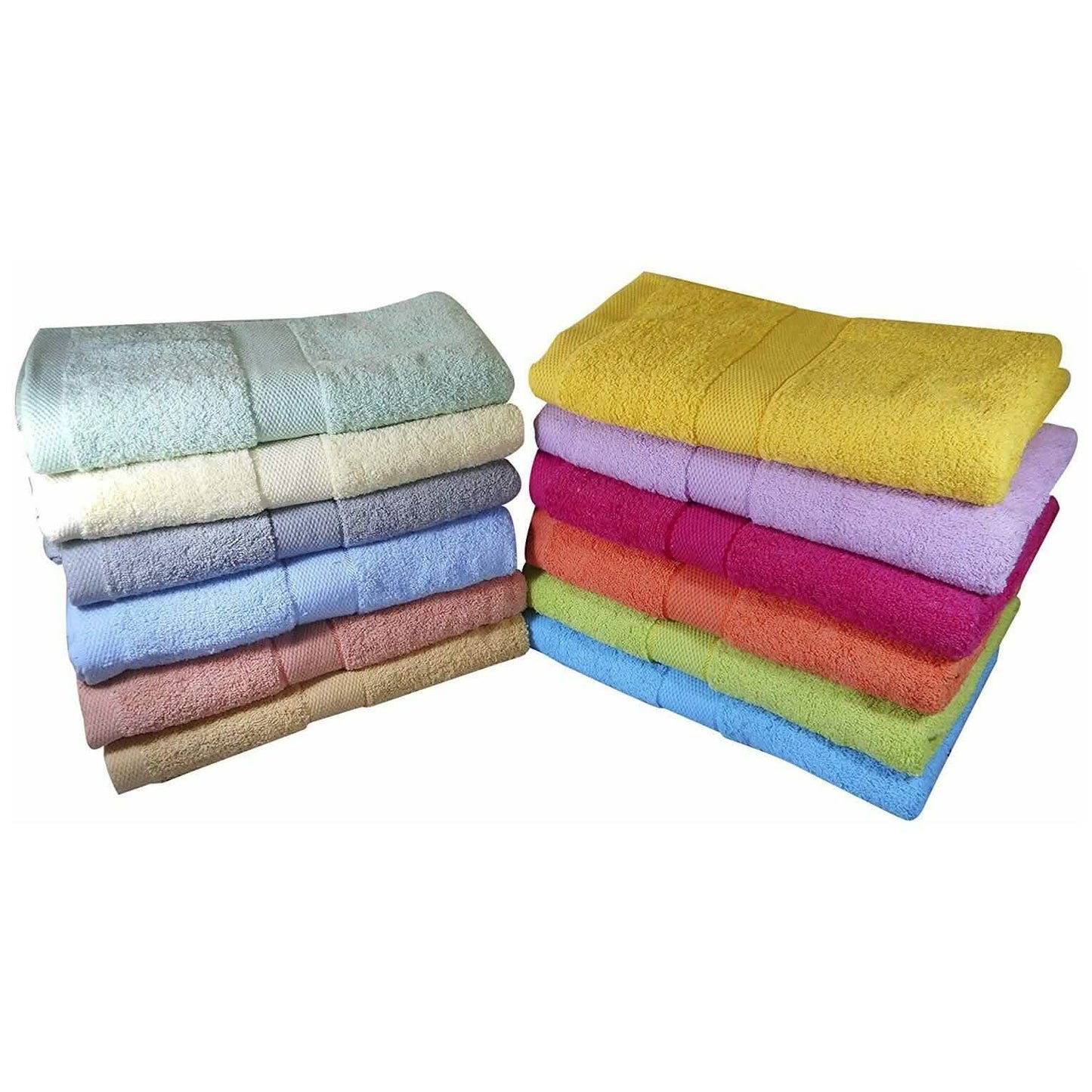 6-Pack: Imperial Luxury Bath Towel Set - Multi Color DailySale
