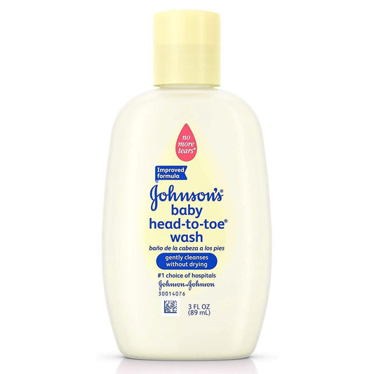 6-Pack: Johnson's Head-To-Toe Baby Wash Travel Size 3 Fl. Oz. DailySale