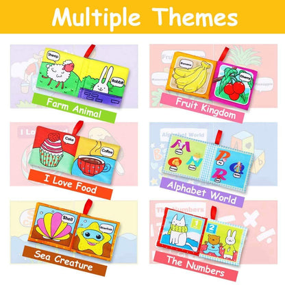 6-Pack: Magicfun Cloth Baby Books DailySale