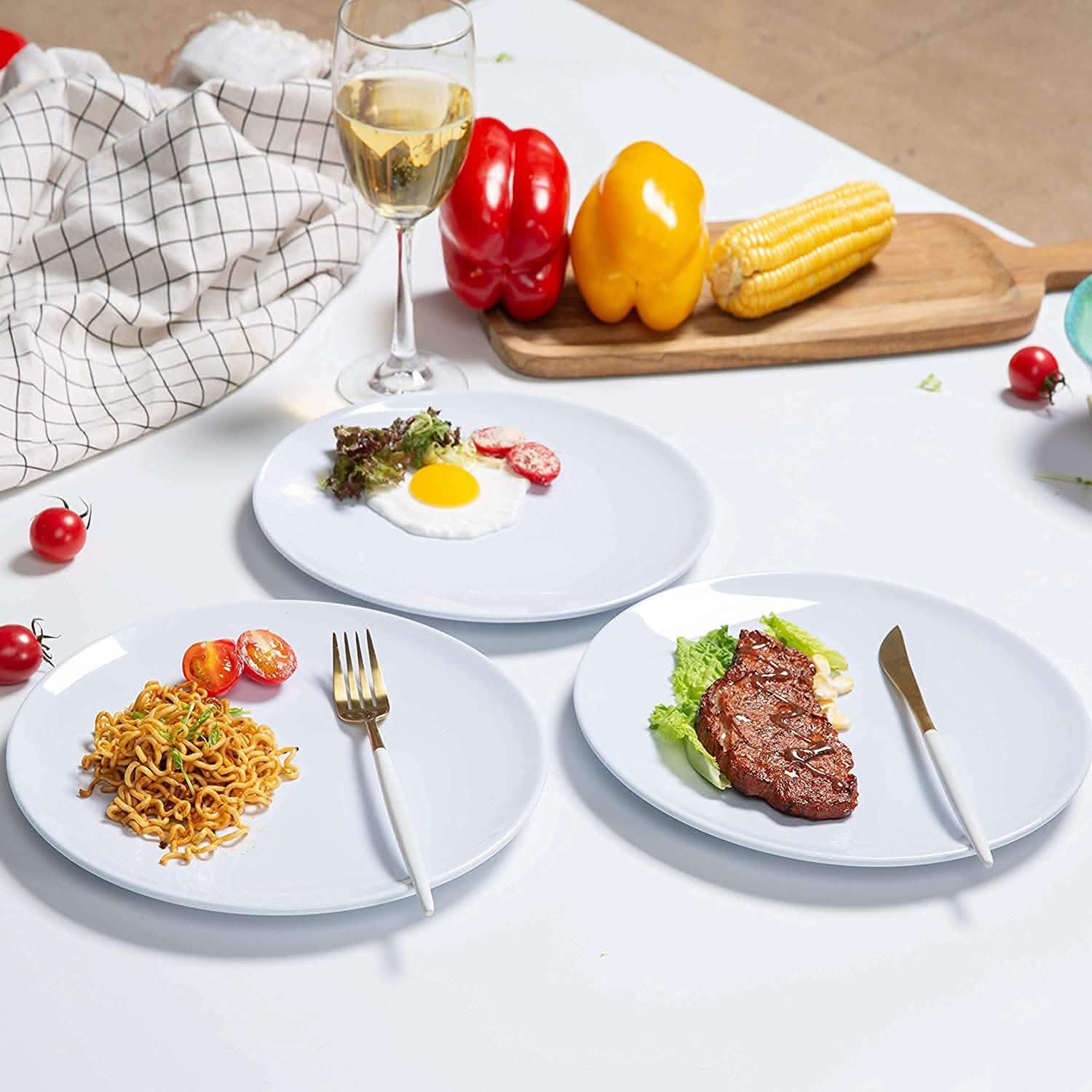 6-Pack: Melamine Servings Bowls or Plates DailySale