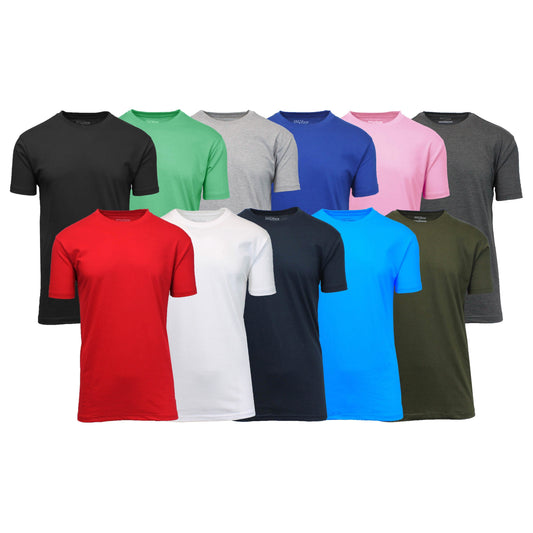 6-Pack: Men's Assorted Short Sleeve Crew Neck Tees DailySale