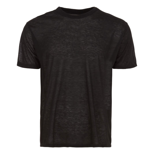 6-Pack: Men's Tagless Black Short Sleeve Shirt DailySale