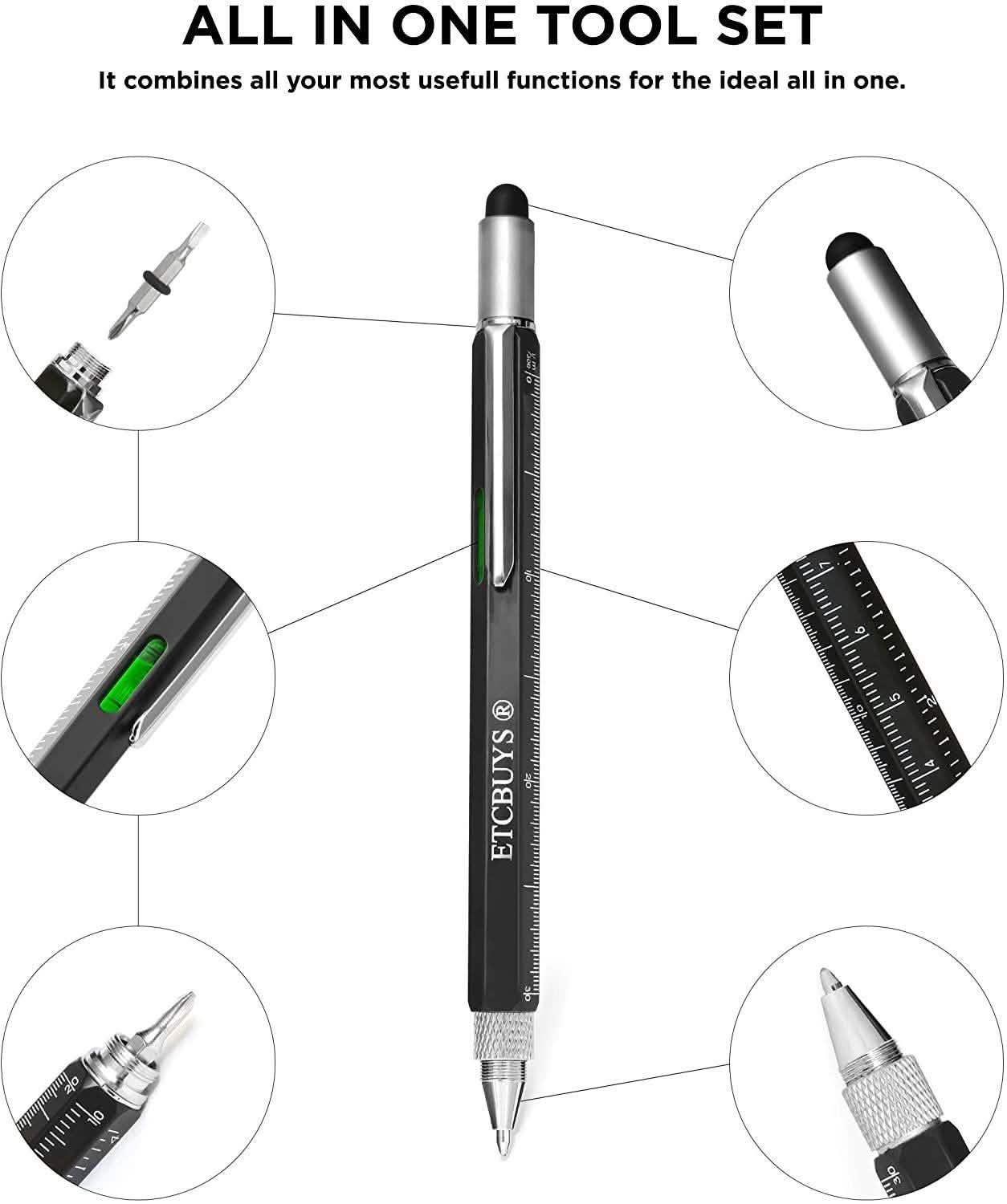6-Pack: Multi-Tool Screwdriver Pen Pocket DailySale