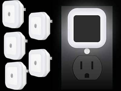 6-Pack: Plug-in LED Night Light DailySale