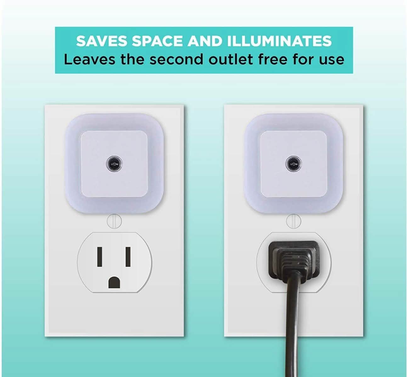 6-Pack: Plug-in LED Night Light DailySale