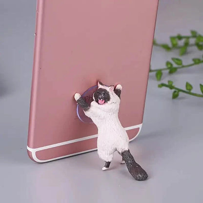 6-Pack: Portable Universal Cute Cat Cell Phone Holder DailySale