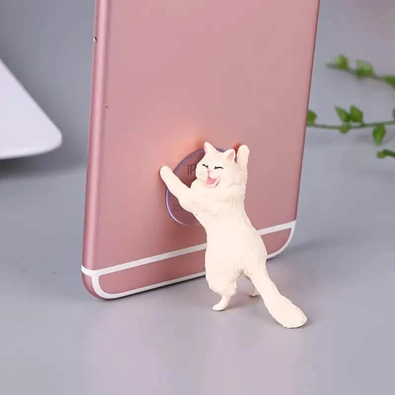 6-Pack: Portable Universal Cute Cat Cell Phone Holder DailySale