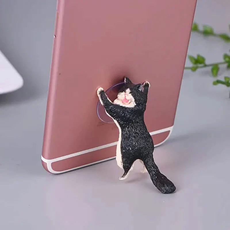 6-Pack: Portable Universal Cute Cat Cell Phone Holder DailySale