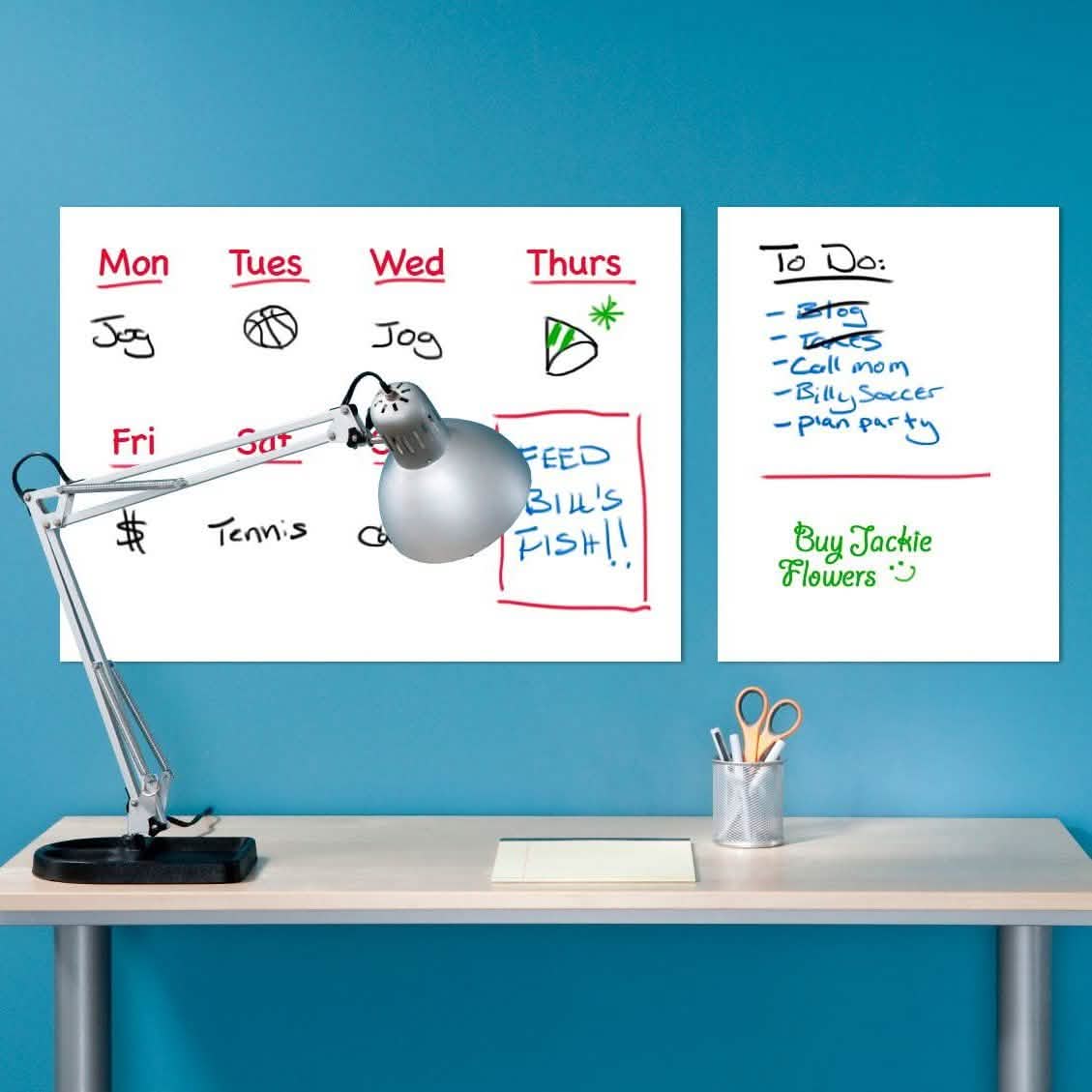 6-Pack: Removable Dry Erase Sheets with Marker DailySale