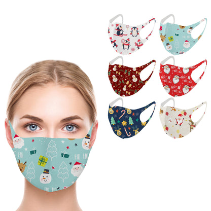 6-Pack: Reusable Holiday-Themed Face Masks DailySale