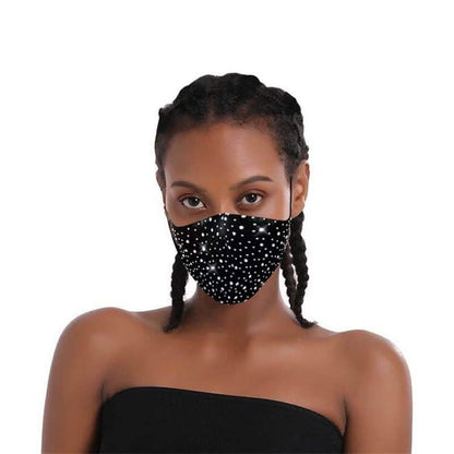 6-Pack: Rhinestone Bling Face Mask DailySale