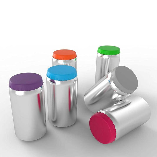 6-Pack: Silicone Can Lids Fits Standard Soda Cans DailySale