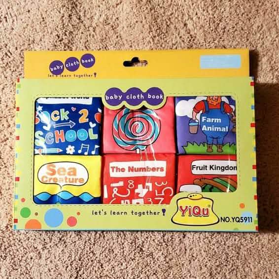 6-Pack: Smart Novelty Soft Cloth Books DailySale