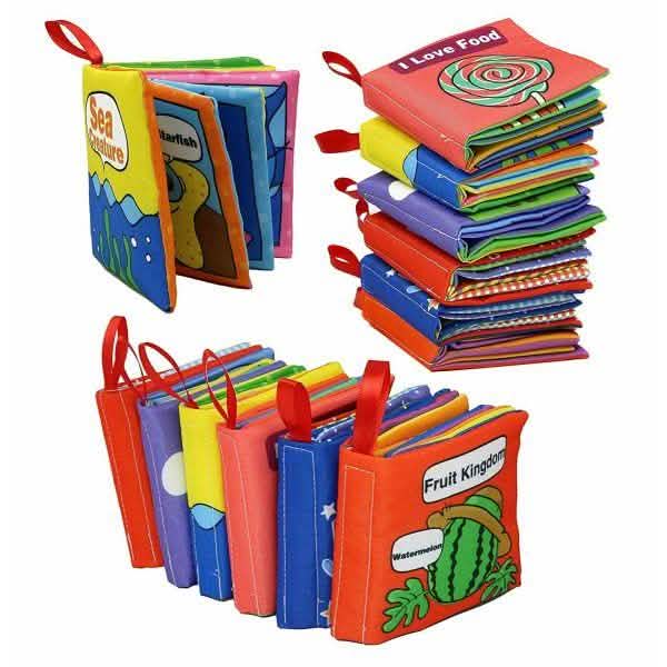 6-Pack: Smart Novelty Soft Cloth Books DailySale