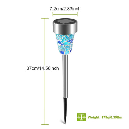 6-Pack: Solar Garden Lights IP44 Water Resistant DailySale