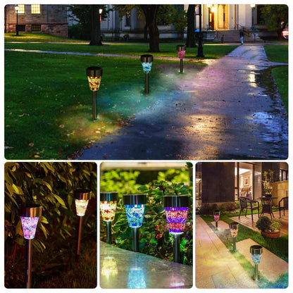 6-Pack: Solar Garden Lights IP44 Water Resistant DailySale