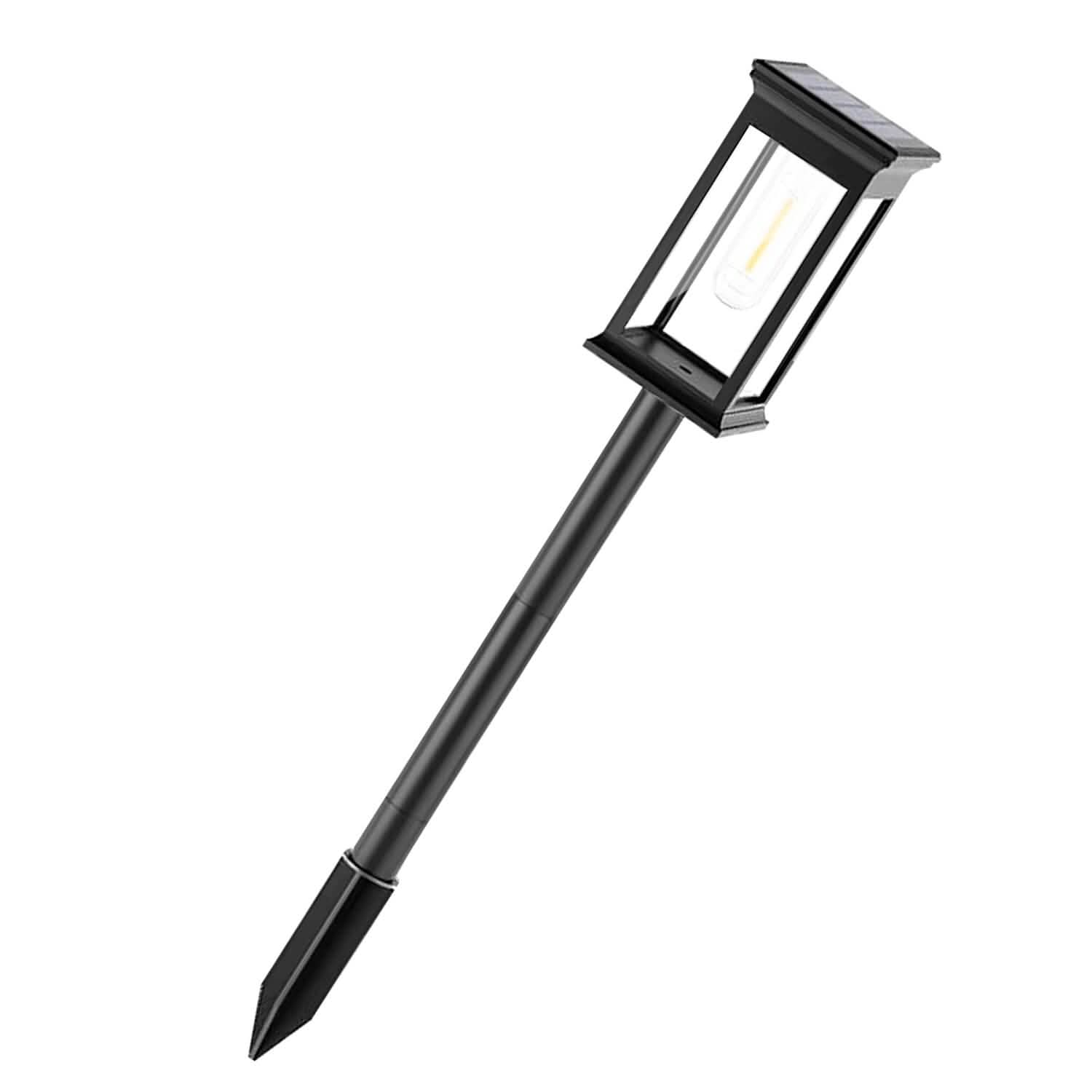 6-Pack: Solar Powered Stake Light IP65 Waterproof Auto On Off DailySale