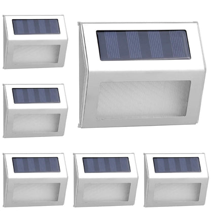 6-Pack: Solar Step Lights DailySale