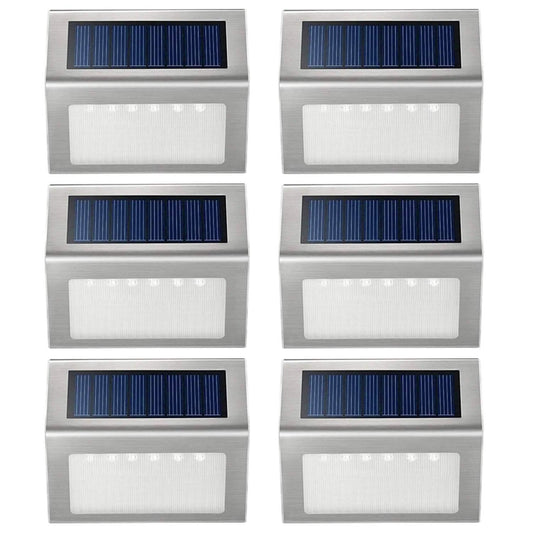 6-Pack: Solar Step Lights DailySale