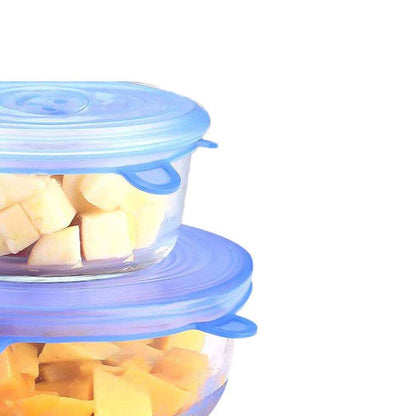 6-Pack: Stretchable Silicone Cover Lids DailySale