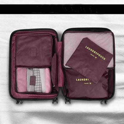 6-Pack: Travel Storage Bag Set Packing Cube Organizer DailySale