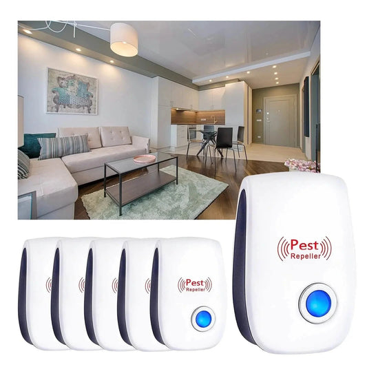 6-Pack: Ultrasonic Pest Repeller Electronic Plug in Pest Control DailySale